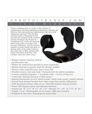 Evolved Novelties Zero Tolerance Strapped and Tapped Heating and Vibrating Prostate Massager Black at $74.99