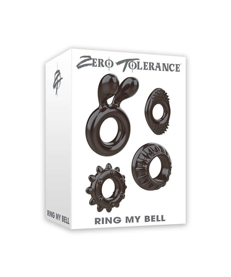 Evolved Novelties Ring My Bell 4 Piece Cock Ring Set at $7.99