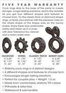 Evolved Novelties Ring My Bell 4 Piece Cock Ring Set at $7.99