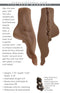 Realistic foot stroker with lifelike details from Zero Tolerance, featuring supple toes, a smooth heel, and curved arch for pleasure.