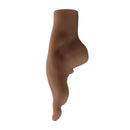 Realistic foot stroker with lifelike toes and smooth heel from the Zero Tolerance Pussy Footin Dark Stroker Combo.