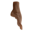 Realistic foot stroker from Zero Tolerance Pussy Footin Dark Stroker Combo, featuring lifelike toes and smooth heel.