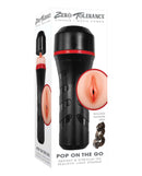 Evolved Novelties Zero Tolerance Stroker and Movie Combo Pop On The Go Light Skin Tone at $39.99