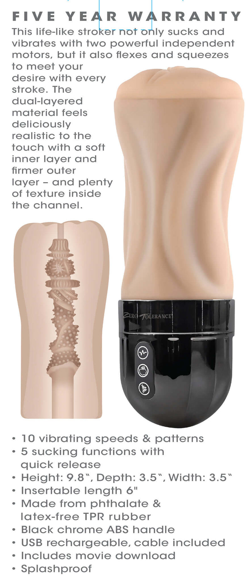 ZERO TOLERANCE TIGHT LIPPED LIGHT-2