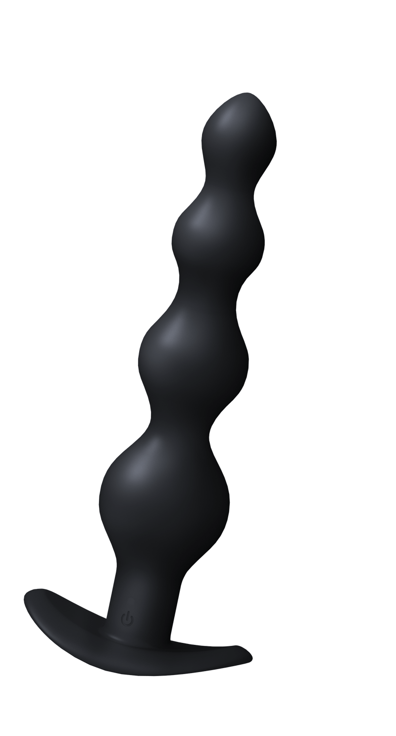 Vedo Vedo Earth Quaker Anal Vibe Just Black Men's prostate stimulator at $59.99