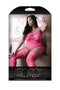 Fantasy Lingerie To The Moon Bodystocking Q/S Pink from Fantasy Lingerie Sheer Fantasy Collection at $17.99