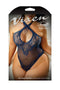 Fantasy Lingerie All I Ever Wanted Scalloped Lace Teddy Queen Size from Fantasy Lingerie Vixen Collection at $21.99