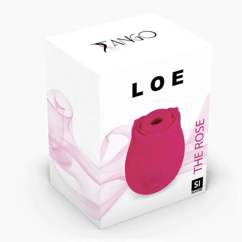 LOE THE ROSE PREMIUM SUCTION STIMULATOR NEON PINK-0