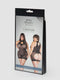Love Honey Fifty Shades Captivate Plus Size Black Lace Spanking Mini Dress at $25.99