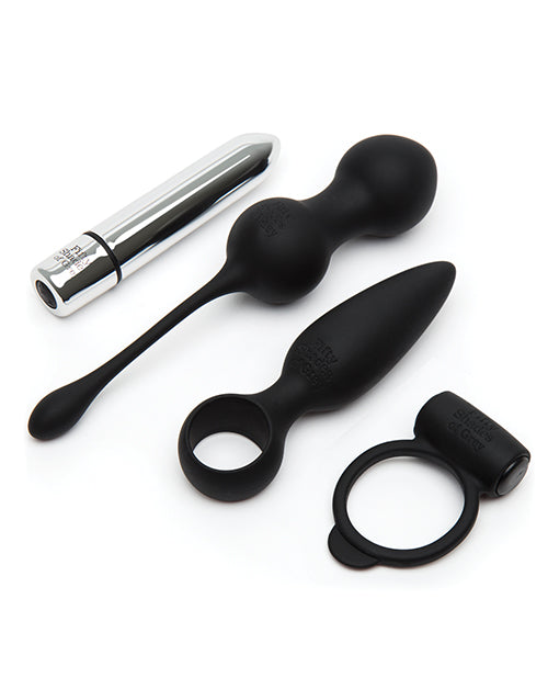 Love Honey Fifty Shades Of Grey Pleasure Overload 10 Days Of Play Gift Set Black at $89.99