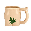 Butt Roast and Toast Ceramic Mug - Novelty Smoking Mug for Adults