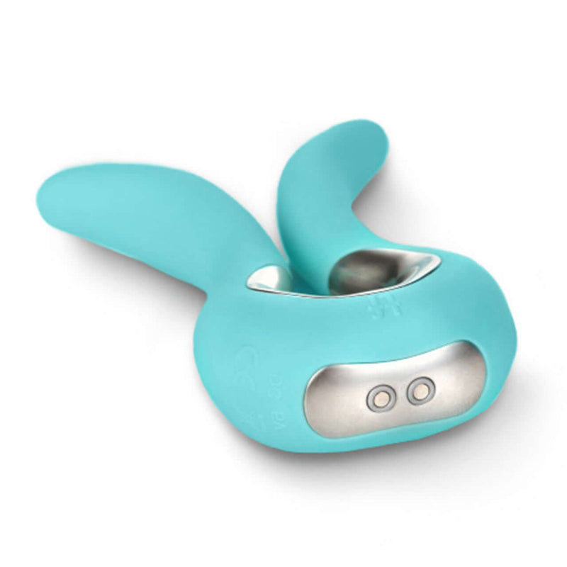 GVibe GVibe Mini Anatomical 6-function Rechargeable Silicone Massager Tiffany Mint Blue at $109.99