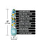 Global Novelties Prints Charming Pop Tease 5 inches Mini Vibe Bang Blue at $19.99