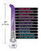 Global Novelties Nixie Jewel Ombre G-Spot Vibe Purple Ombre Glow at $21.99