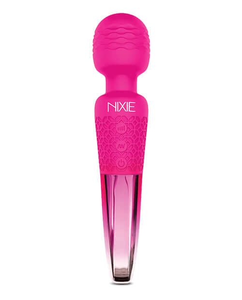 Global Novelties Nixie Wand Massager Pink Ombre Metallic at $49.99