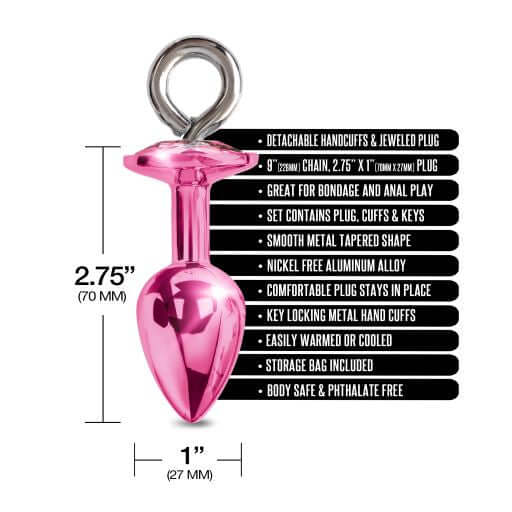 Nixie Metal Plug and Furry Cuff Set: A Playful Blend of Elegance and Pleasure