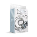 Nixie Metal Plug and Cuff Set Silver