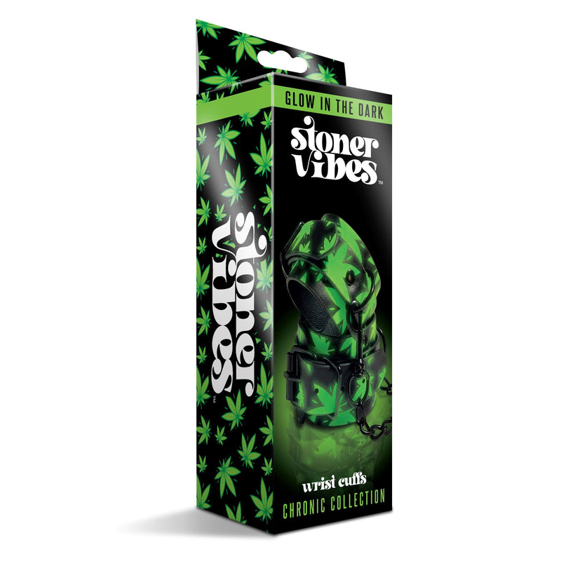 STONER VIBE CHRONIC COLLECTION GLOW IN THE DARK WRIST CUFFS-0