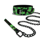STONER VIBE CHRONIC COLLECTION GLOW IN THE DARK COLLAR/LEASH-2