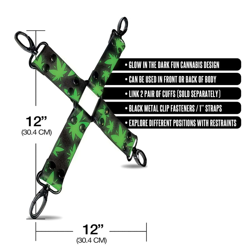 STONER VIBE CHRONIC COLLECTION GLOW IN THE DARK HOGTIE-4