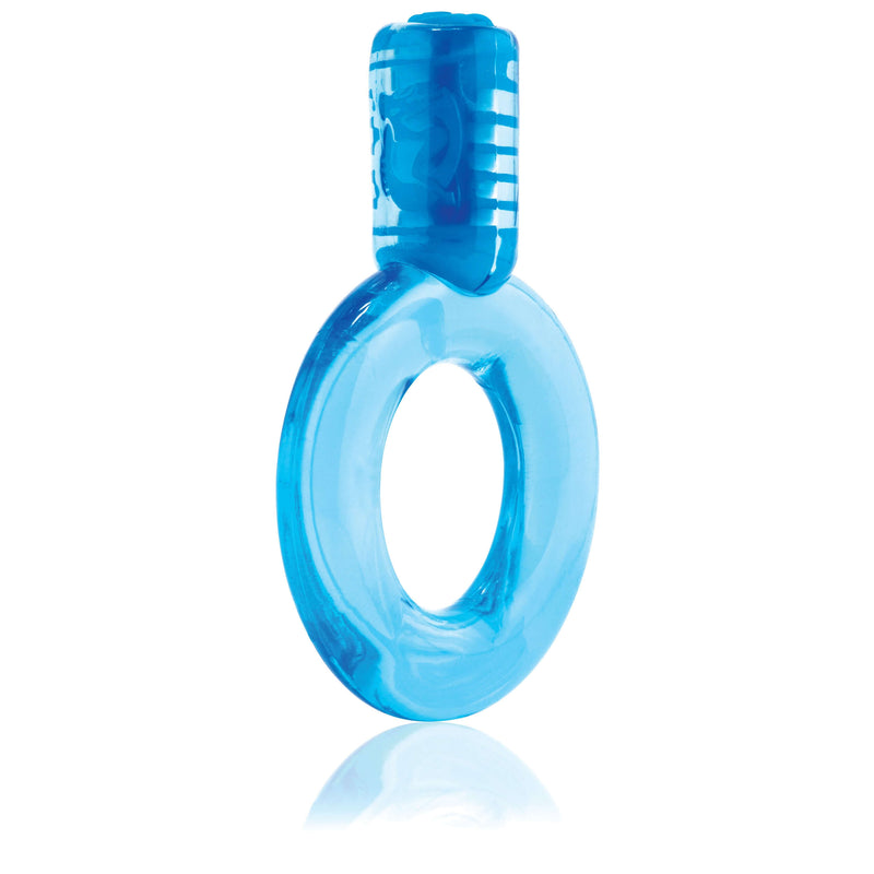 Screaming O Go Vibe Ring Blue 13,500 RPM Vibrating Cock Ring for Intense Pleasure and Harder Erections.