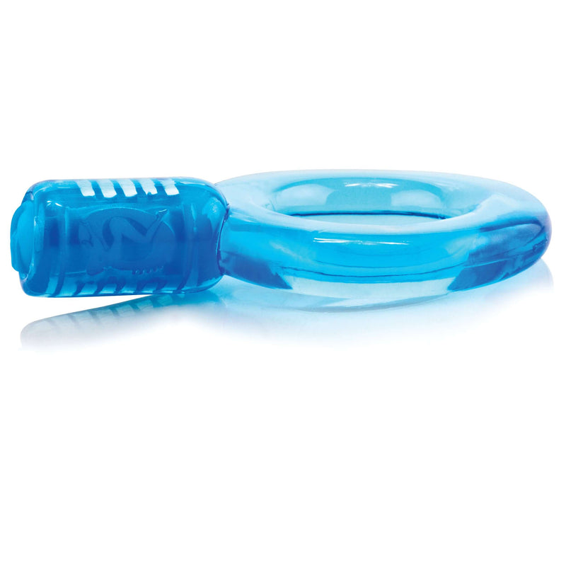 Screaming O Go Vibe Ring in Blue - Powerful 13,500 RPM Vibrating Cock Ring for Intense Pleasure