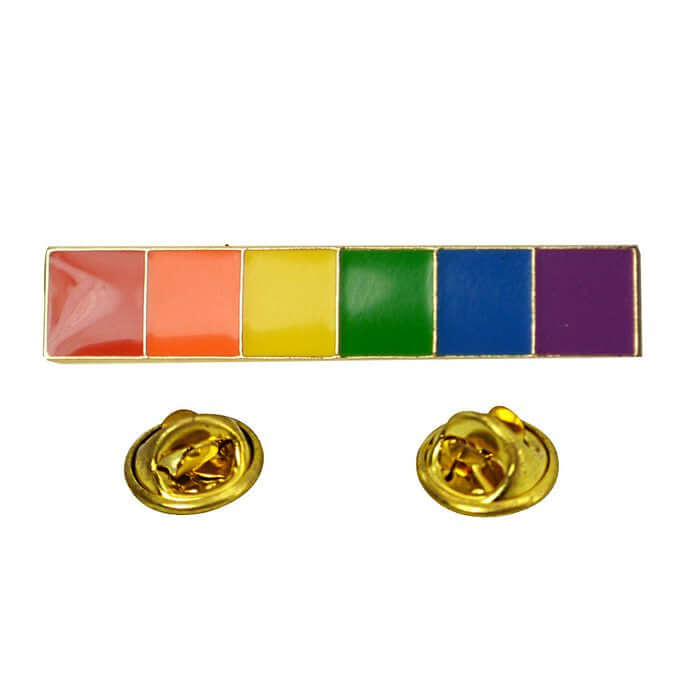 PHS INTERNATIONAL LAPEL PIN RAINBOW BAR at $6.99