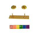 PHS INTERNATIONAL LAPEL PIN RAINBOW BAR at $6.99