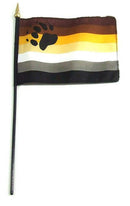 PHS INTERNATIONAL BEAR STICK 4 x 6 FLAG at $3.99