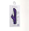 Maia Toys Rechargeable Silicone Rabbit Vibe Hailey Neon Purple at $39.99
