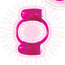 HOTT Products Humm Double Dinger Dual Vibrating Ring Magenta at $10.99