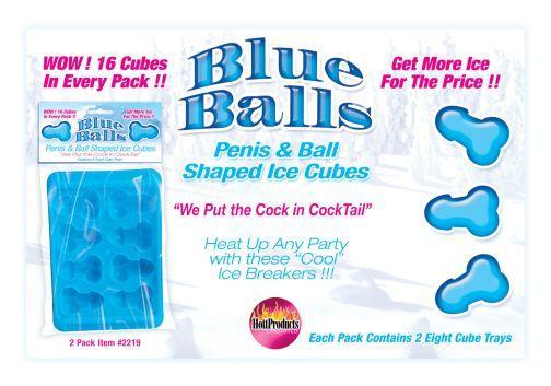 HOTT Products Blue Balls Penis Ice Cube Tray at $6.99
