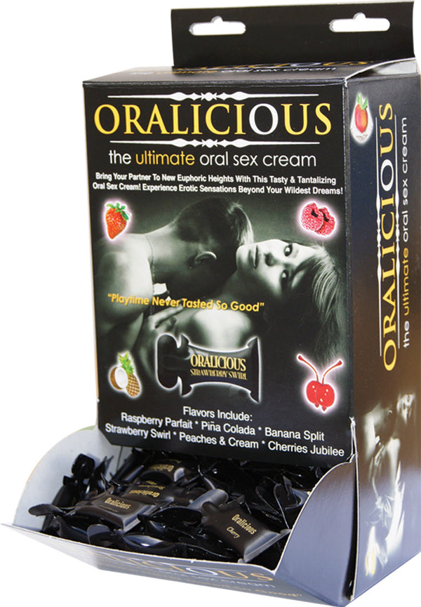HOTT Products Oralicious Pillow Pack Display (144 Assorted Flavors) at $239.99