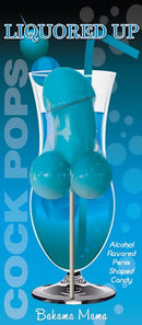 HOTT Products Liquored Up Cock Pops Bahama Mama Flavored Penis Shaped Candy at $2.99