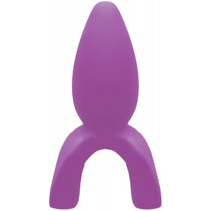 HOTT Products TONGUE STAR STEALTH RIDER TONGUE VIBE W/ CONTOURED PLEASURE TIP PURPLE at $12.99