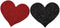 HOTT Products Nipplicious Heart Shaped Glitter Pasties 2 Pack at $4.99