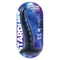 Stardust Neptune Nymph 8-inch Purple Silicone Dildo in Packaging by Hott Products Unlimited