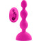 HOTT Products Sweet Sex Nookie Nectar Silicone Plunger Magenta Pink Vibrating Anal Beads at $64.99