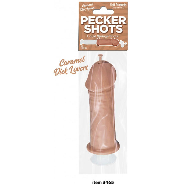 Caramel Pecker Shot Syringe - Fun Party Novelty from Hott Products