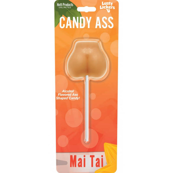 Lusty Lickers Lollipops: Candy Ass Booty Pops Mai Tai Flavor