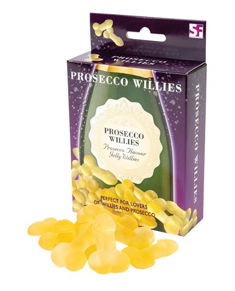 Prosecco Willies Penis Shaped Gummies: Champagne Flavored Delight