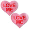 PASTEASE LIQUID PINK HEART LOVE ME-0