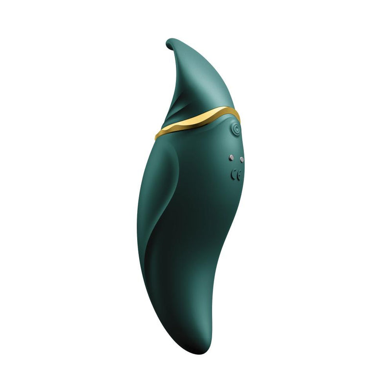 ZALO ZALO Hero Clitoral Rechargeable Massager Jewel Green at $89.99