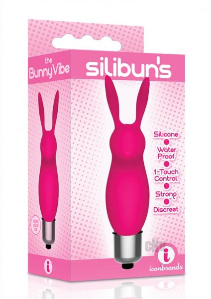 Icon Brands The Nines Silibuns Bunny Bullet Vibrator Purple at $9.99