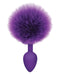 Icon Brands The Nines Cottontails Silicone Bunny Tail Butt Plug Purple at $8.99