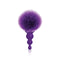 Icon Brands The Nines Cottontails Bunny Tail Butt Plug Beaded Purple at $8.99