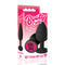 Icon Brands The 9's Booty Calls Butt Plug Black Bad Girl at $8.99