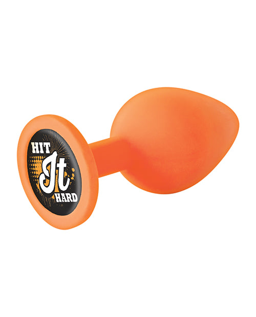Icon Brands The 9's Booty Calls Butt Plug Orange Hit It Hard at $8.99