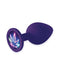 THE 9'S BOOTY TALK NEON LEAF SILICONE BUTT PLUG-1