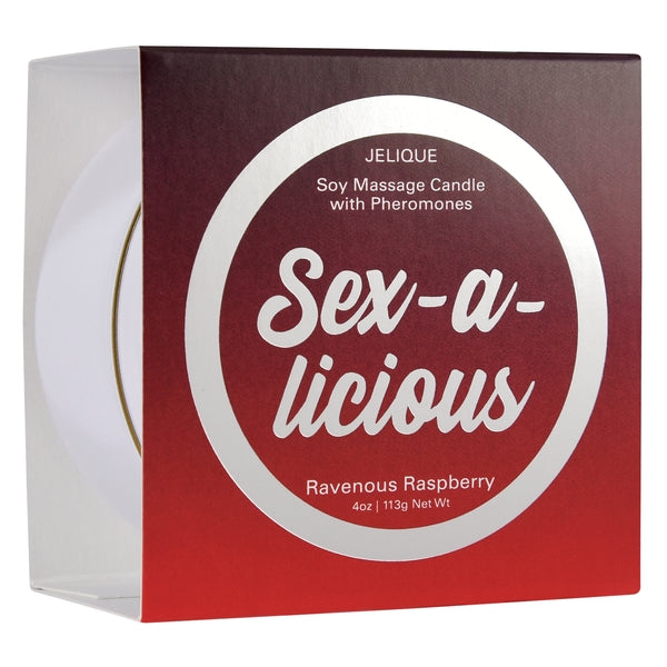 Classic Brands Massage Candle with Pheromones Sex-A-Licious Ravenous Raspberry 4 Oz at $14.99